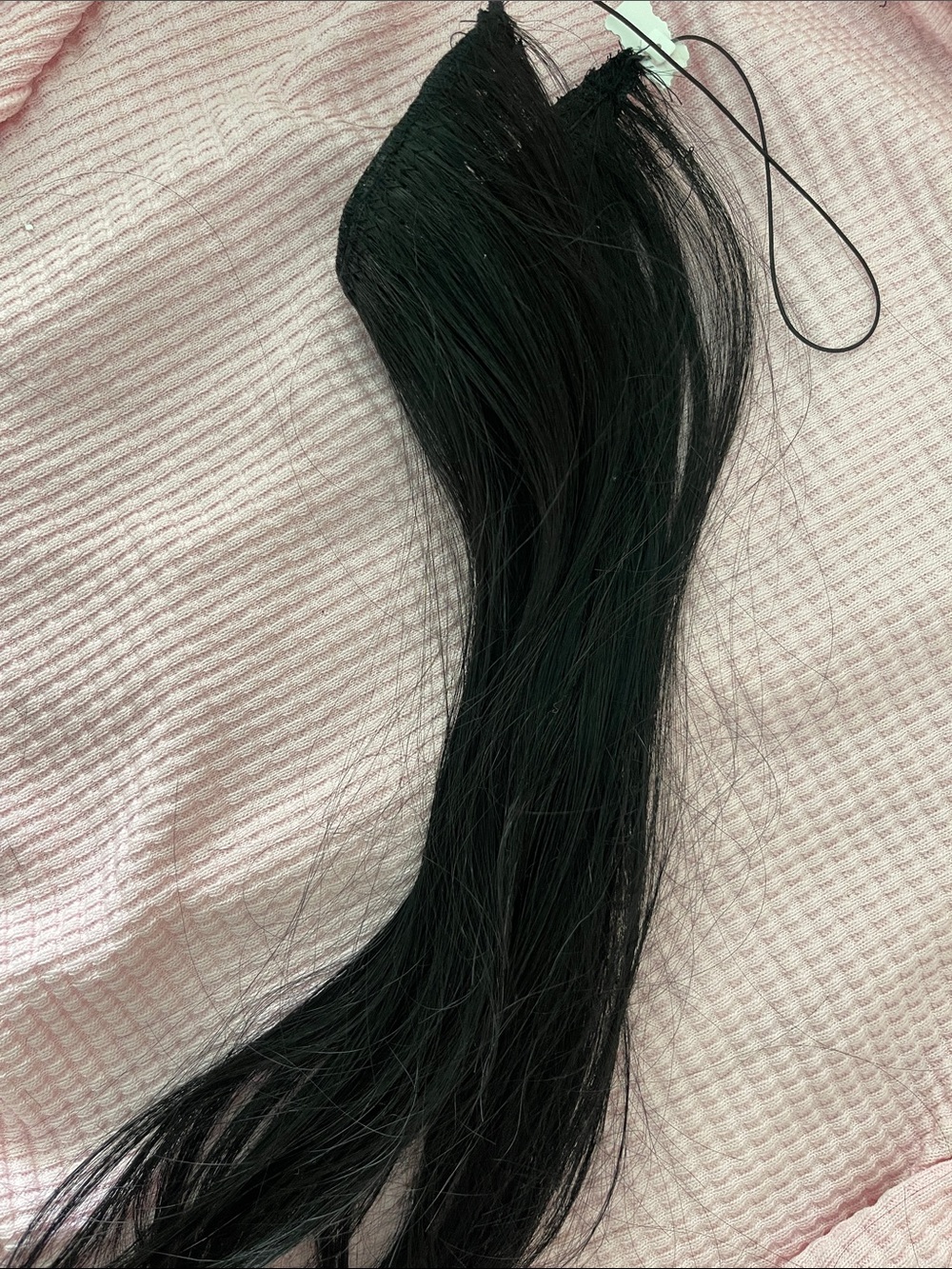 Jet Black Hair Extension - Natural Shine 14 inches